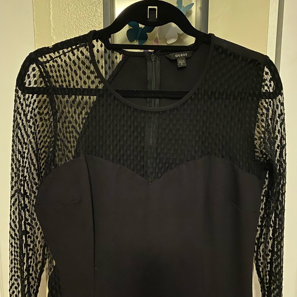 Sexy black dress with fun cut outs